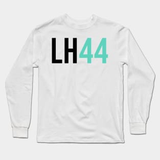 Lewis Hamilton 44 - Driver Initials and Number Long Sleeve T-Shirt